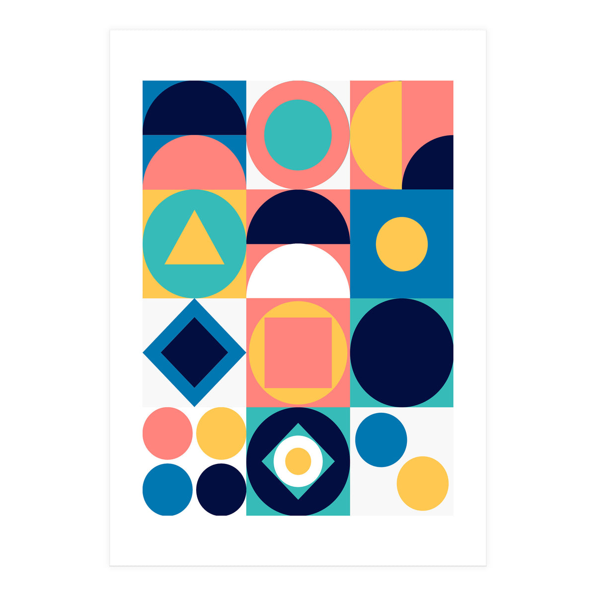 Mescolanza - Rebelion of Geometrica  (Print Only)