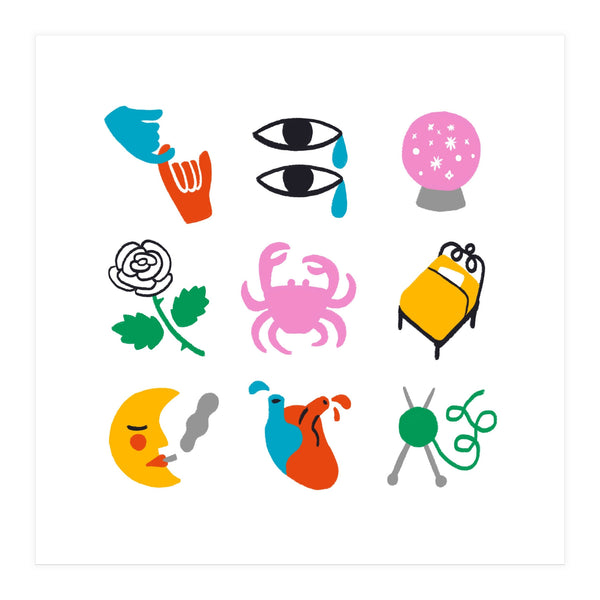Cancer Emoji (Print Only)