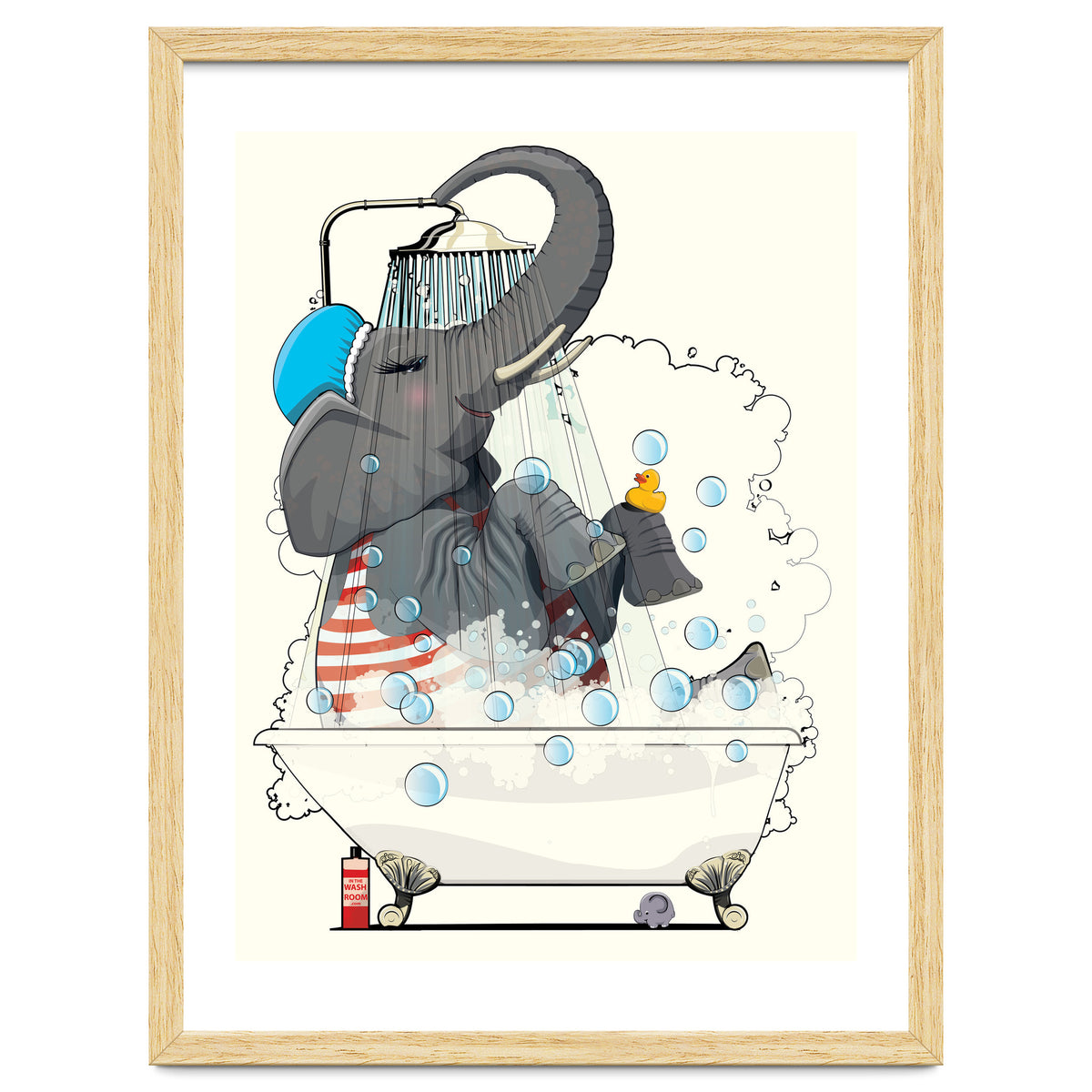 Elephant in the Bath, Funny Bathroom Humour