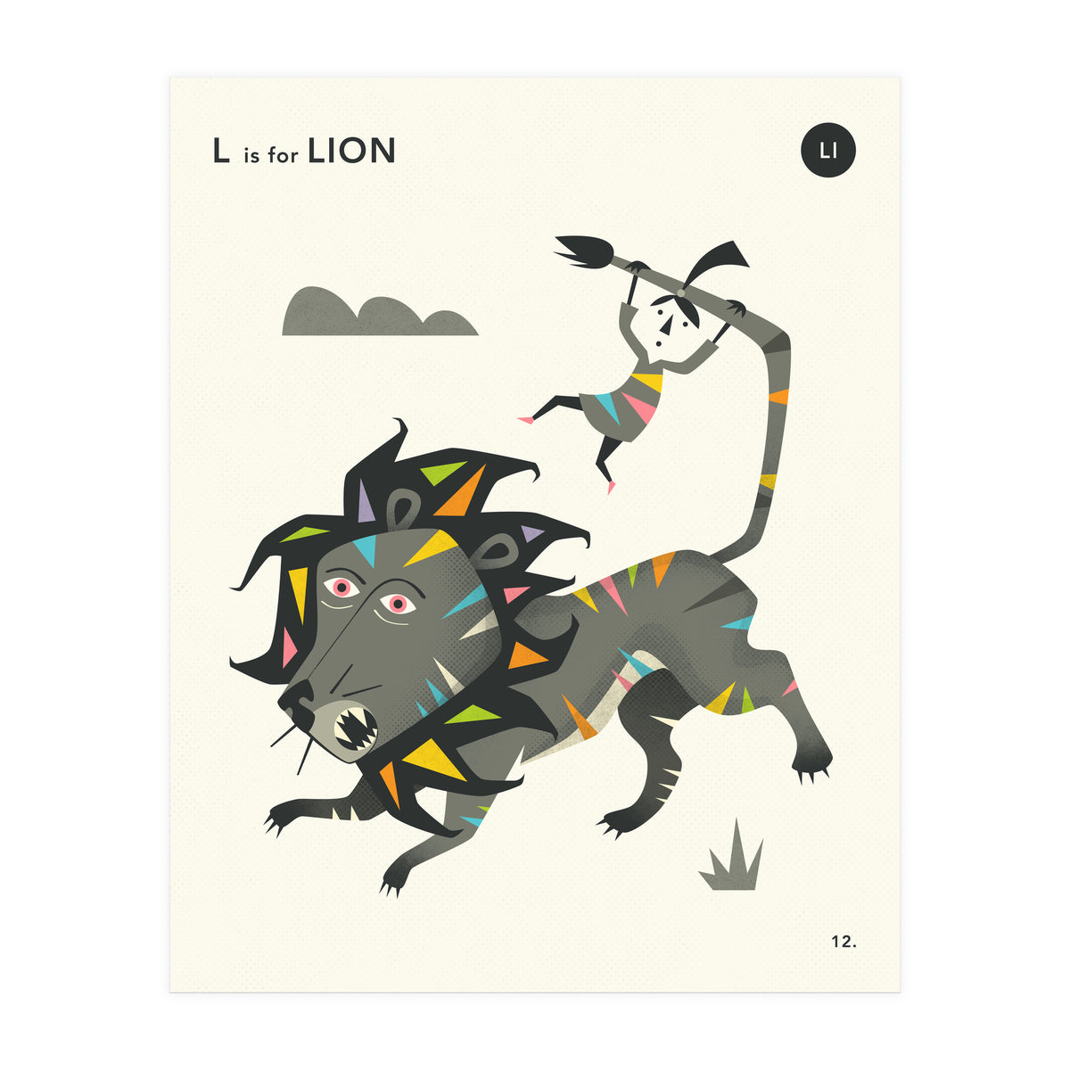 L is for LION (Print Only)