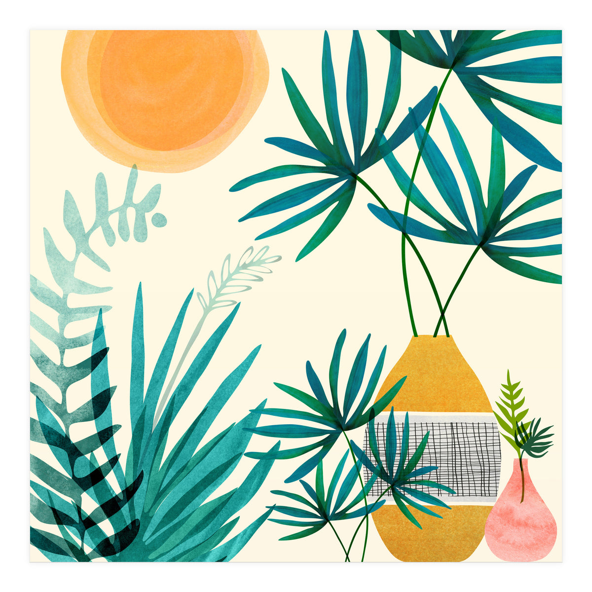 Moroccan Garden (Print Only)