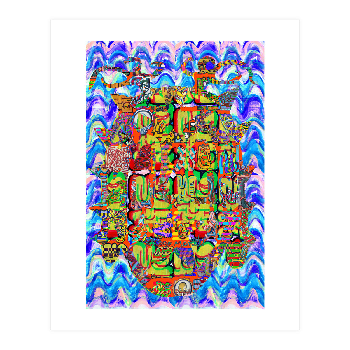 Graffiti Digital 7 (Print Only)