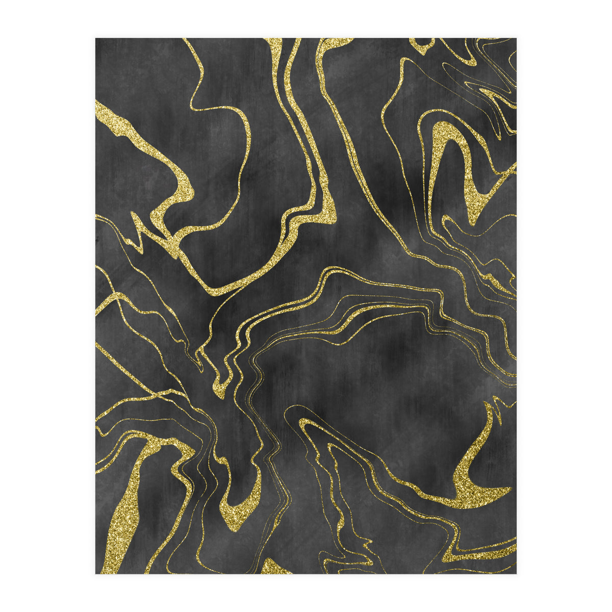 Golden Flows No. 11 (Print Only)