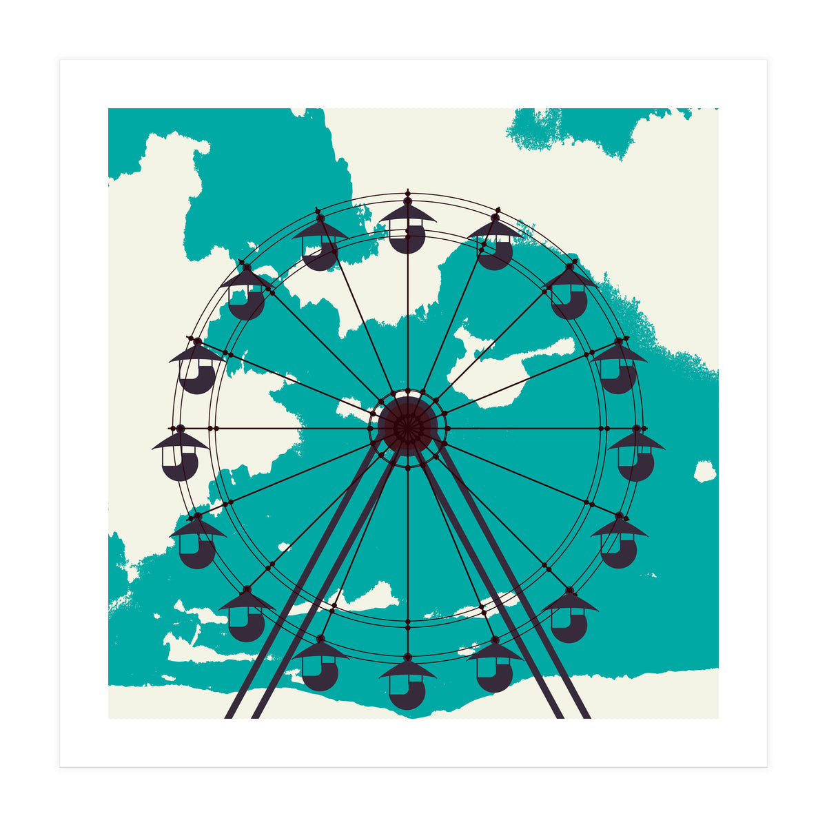 Ferris Wheel (Print Only)