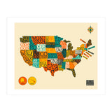 UNITED STATES MAP (Print Only) thumbnail