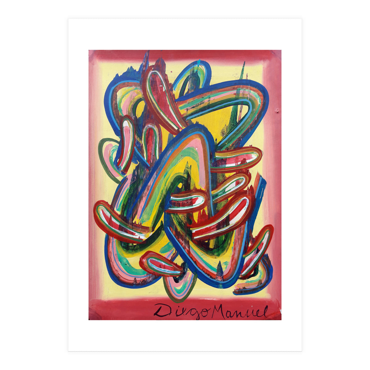 Formas En El Espacio 18 (Print Only)