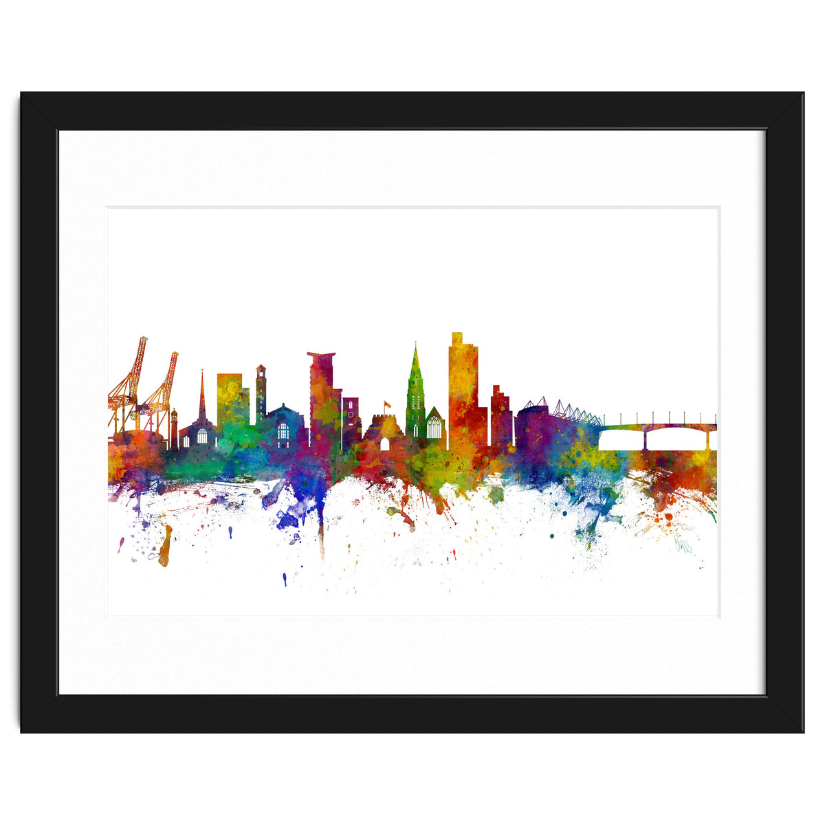 Southampton England Skyline