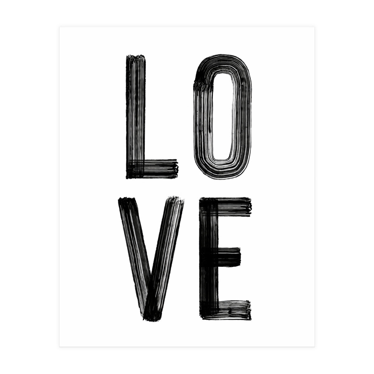 Love In Black (Print Only)