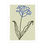Blue flower (Print Only) thumbnail