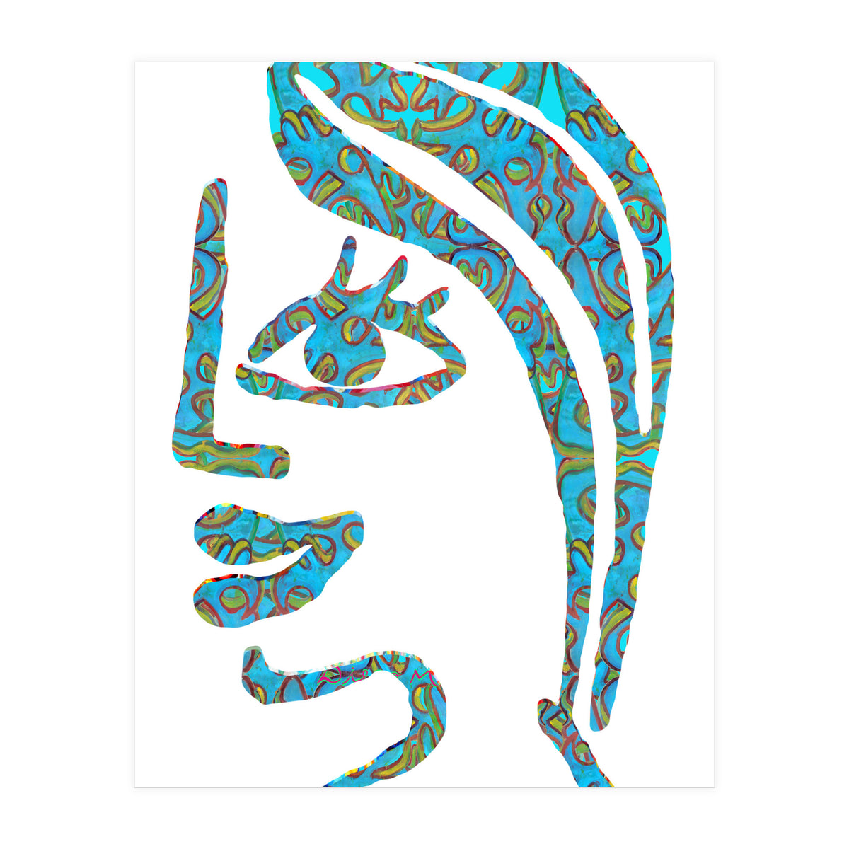 Graffiti Digital 12 2022 D 5  (Print Only)