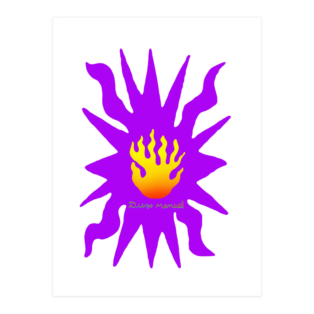 Fuego 39 Copia (Print Only)