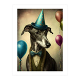 Greyhound At A Party (Print Only) thumbnail