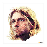 Kurt Cobain Low Poly (Print Only) thumbnail