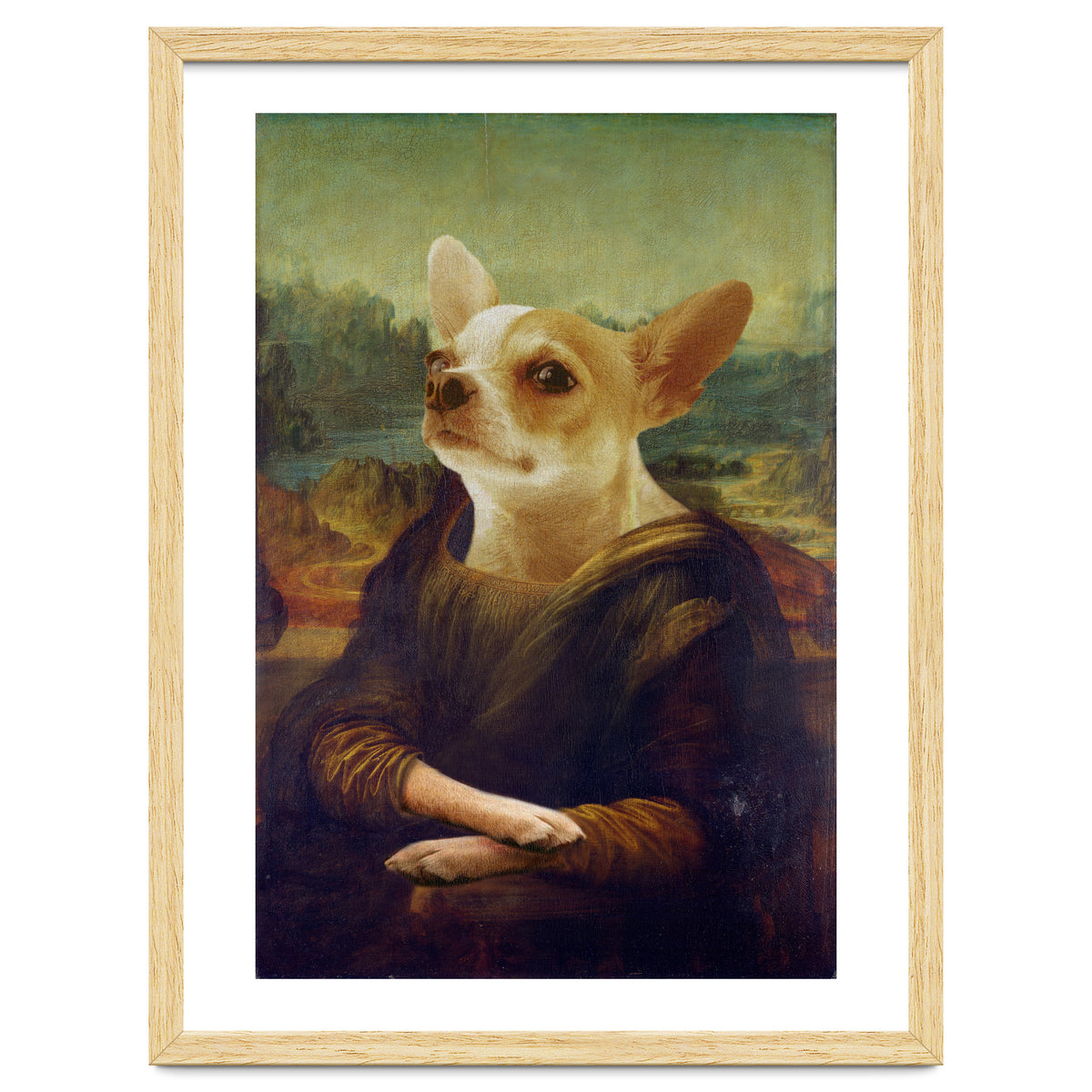 Mona Lisa Chihuahua
