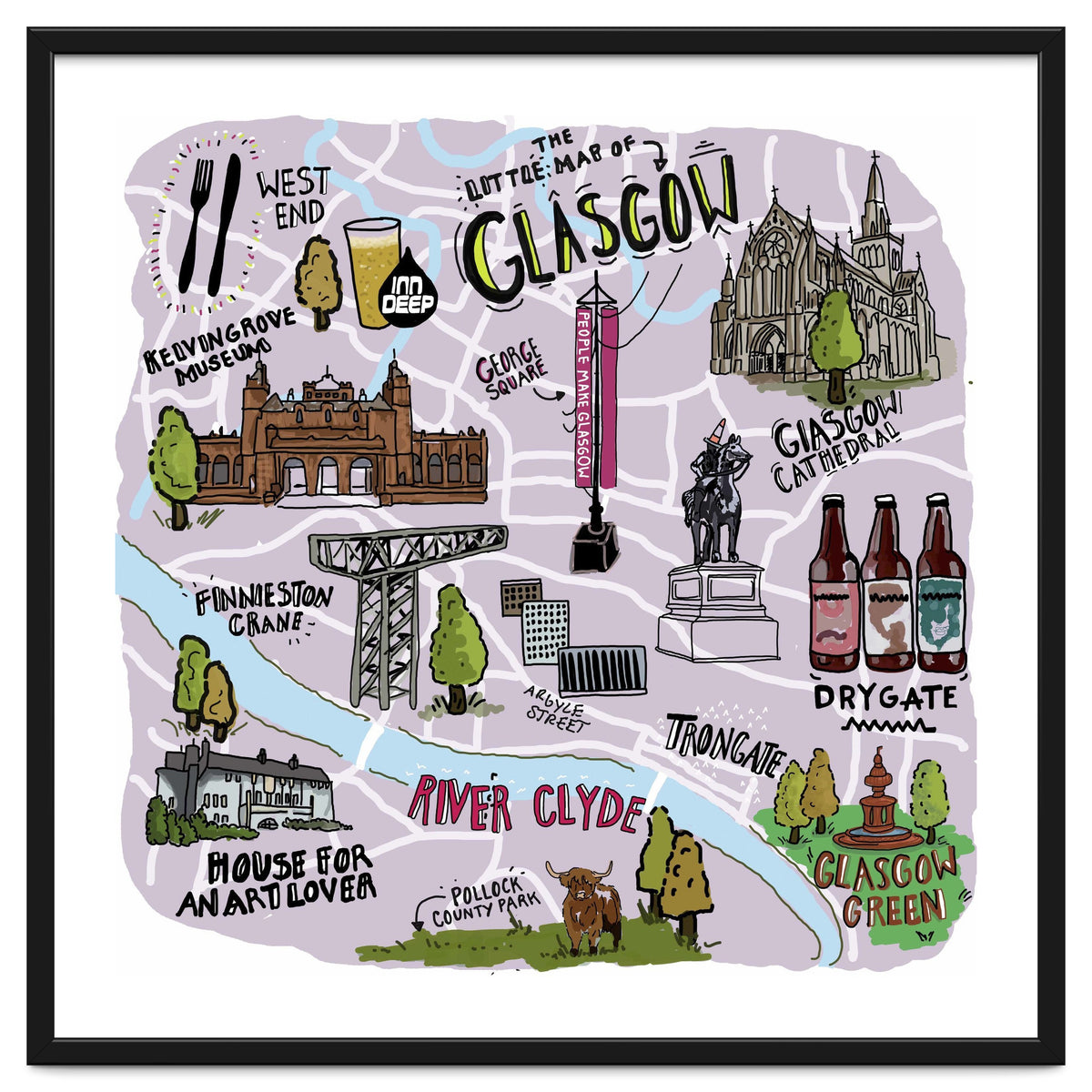 Little Map of Glasgow