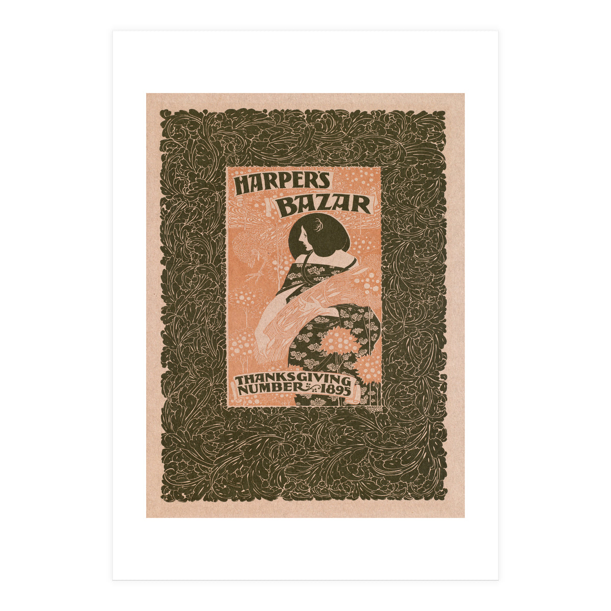 Harpers Bazar Thanksgiving Advertisement (Print Only)