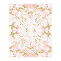 Pink mosaic marble 01 (Print Only)