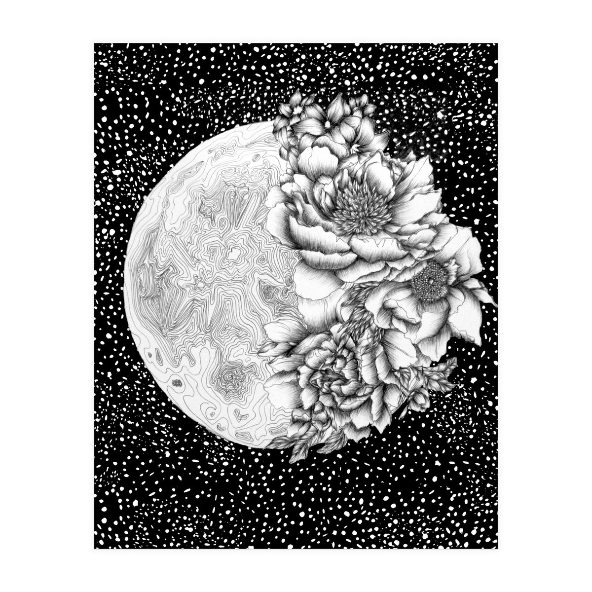 Moon Abloom (Print Only)