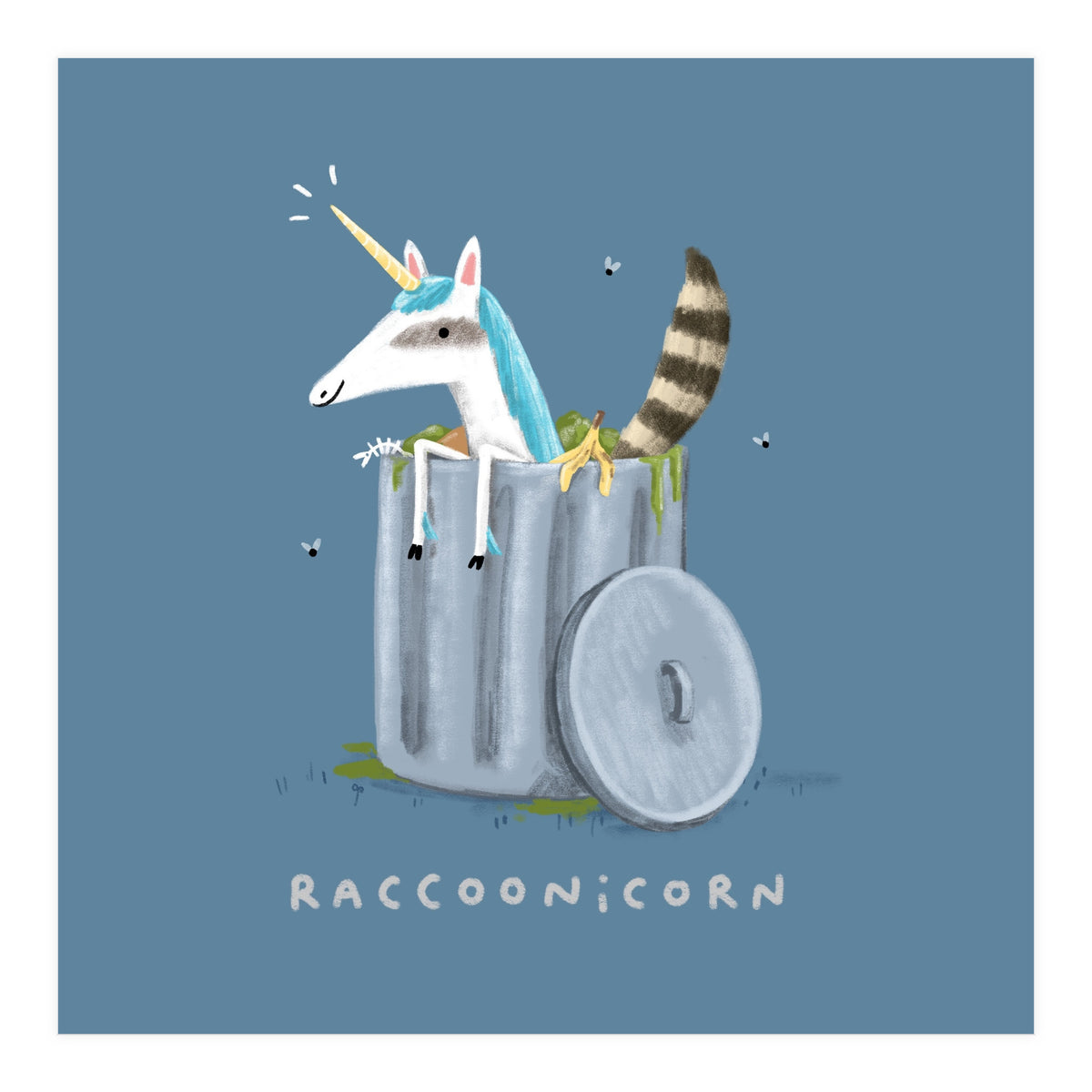 Raccoonicorn (Print Only)