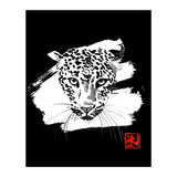 Leopard in white (Print Only) thumbnail