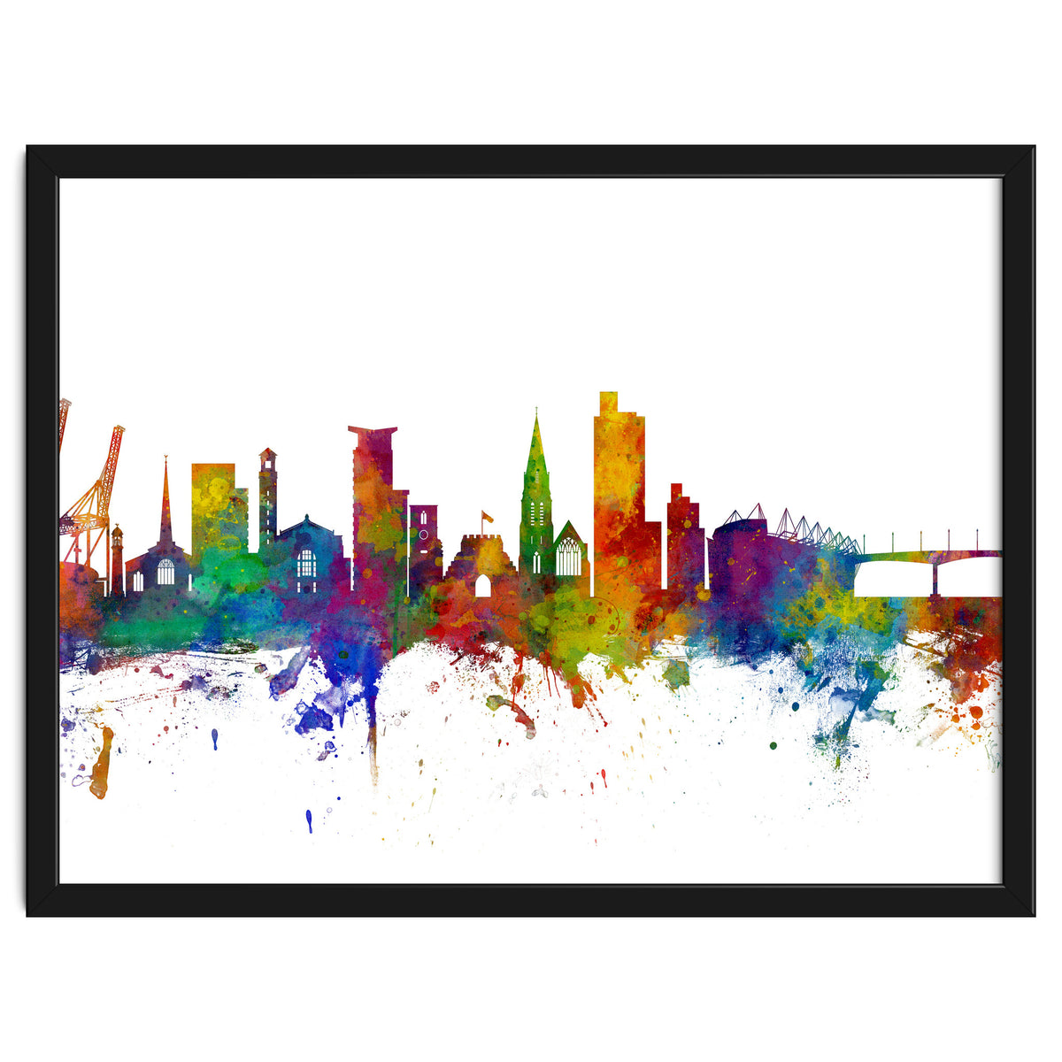 Southampton England Skyline