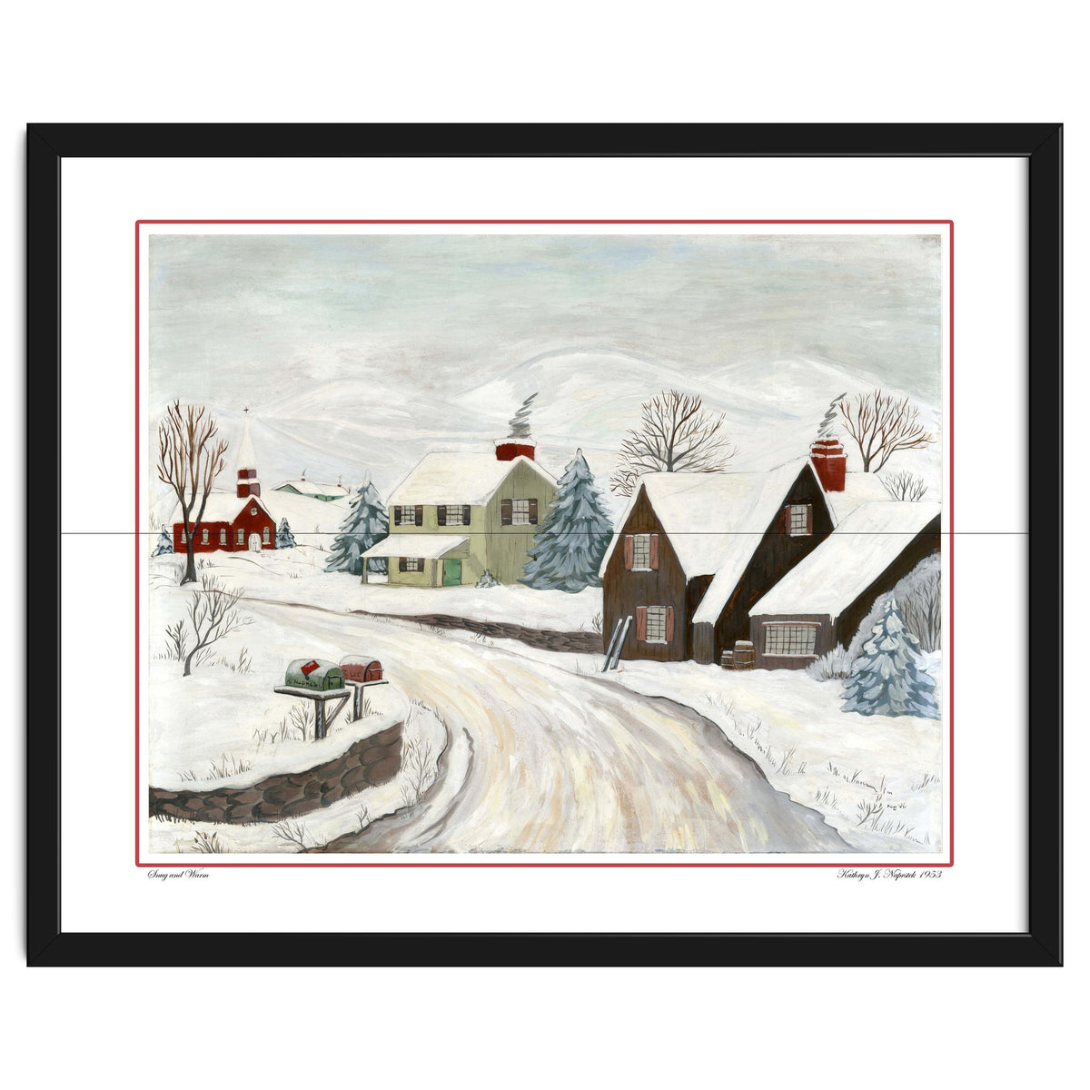 Snug & Warm Watercolor