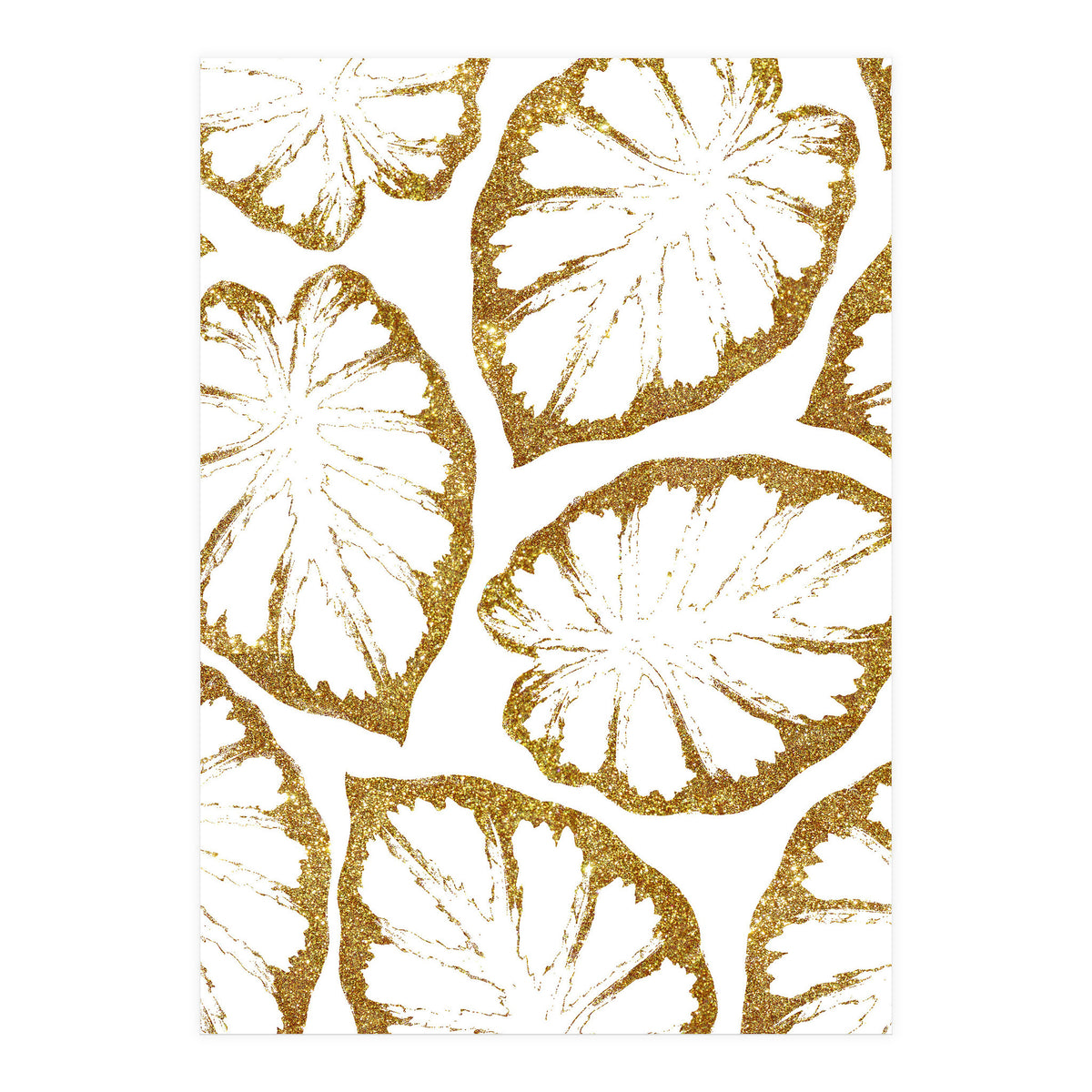 Monstera Gold (Print Only)