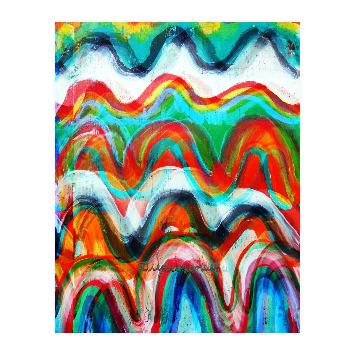Pop Abstract A 89 (Print Only)