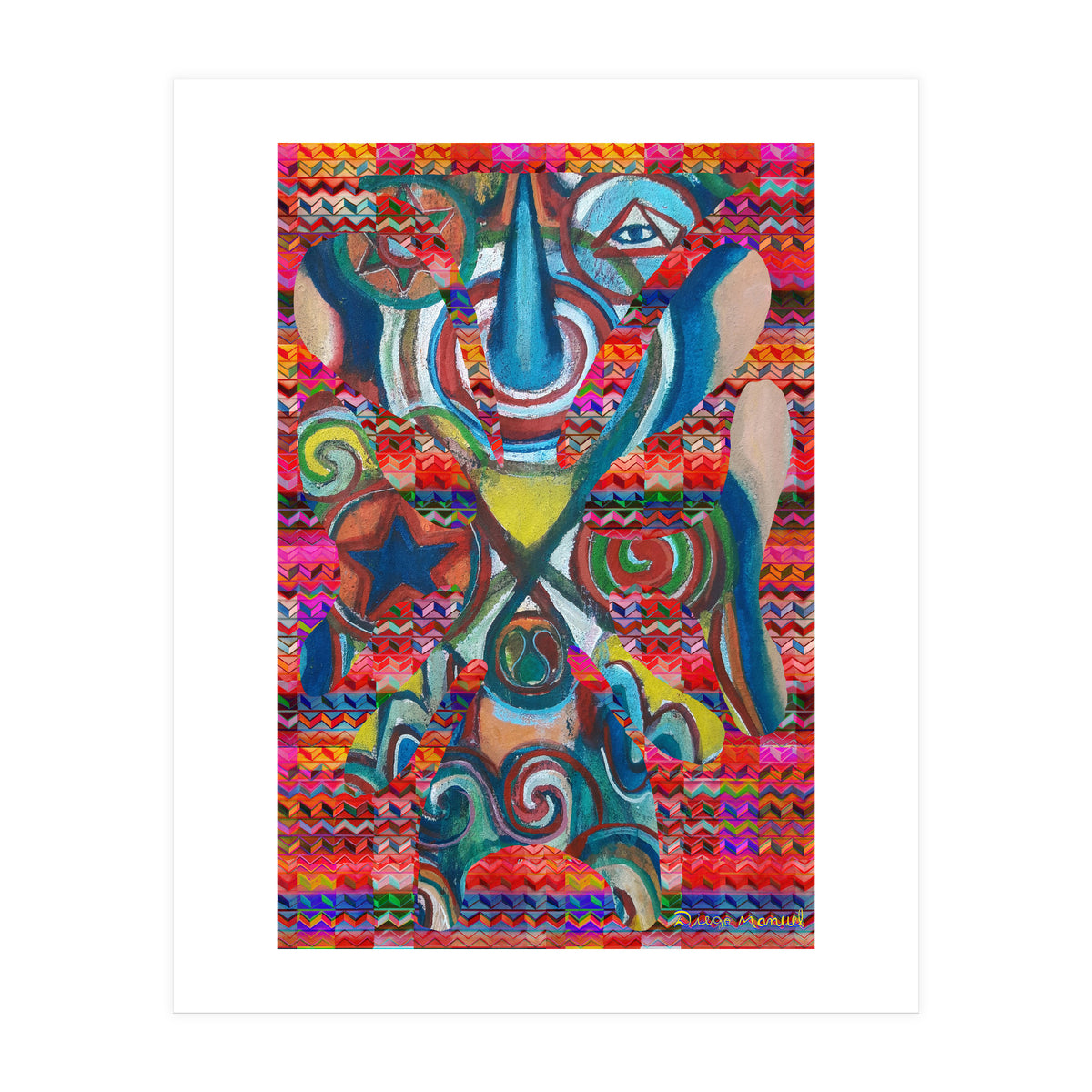 Pop Abstract 2023 Tapiz 17 (Print Only)