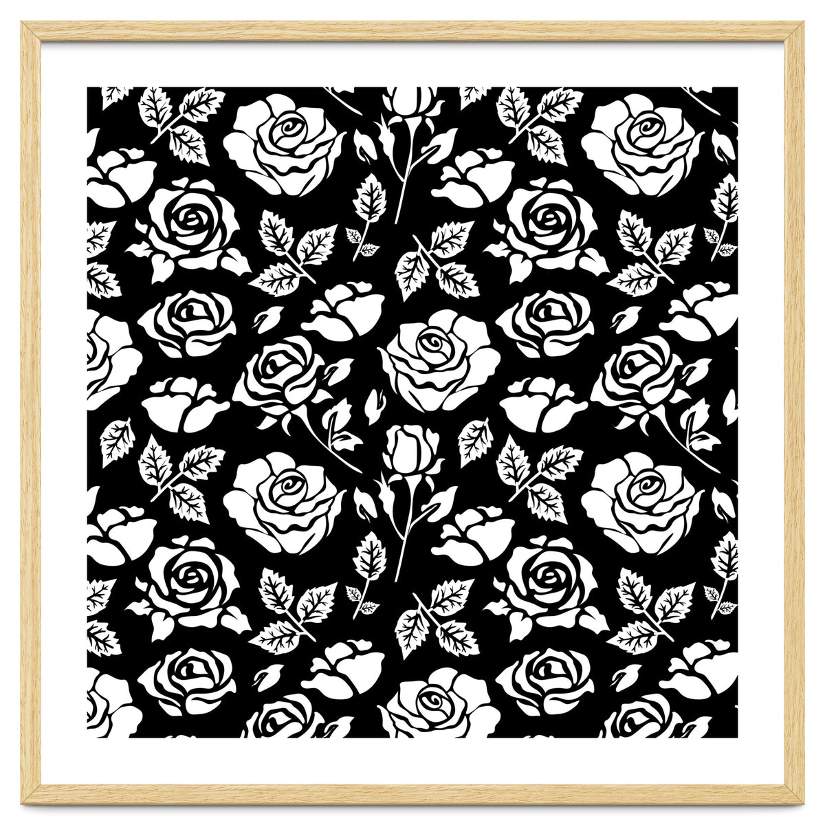 White Rose #illustration #pattern