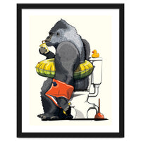 Gorilla on the Toilet, Funny Bathroom Humour