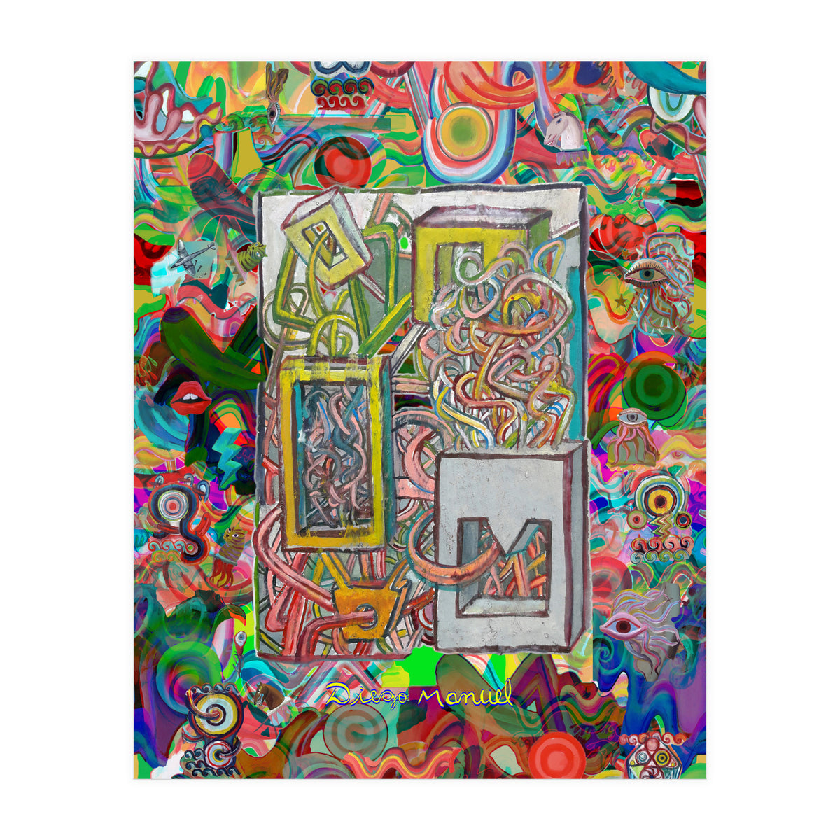 Graffitis 2021 Tapiz 12 (Print Only)