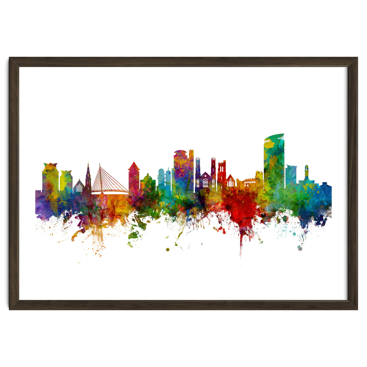 Swansea Wales Skyline