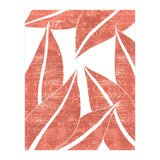 Abstract Terracotta Leaves 1 - Burnt Orange (Print Only) thumbnail
