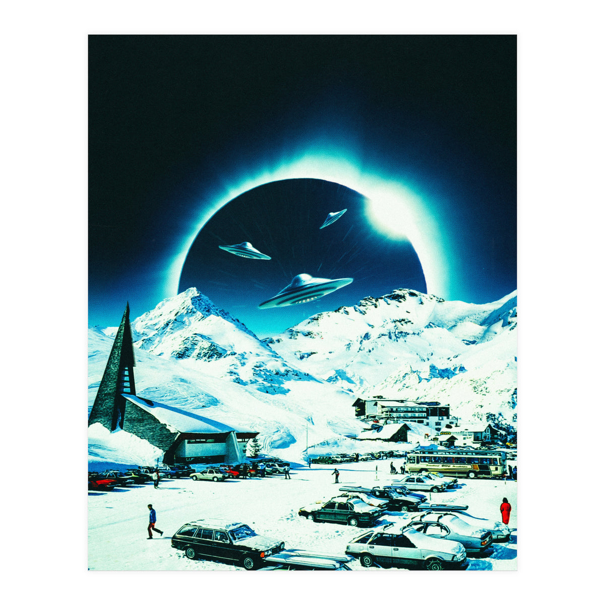 Winter Space Invasion (Print Only)