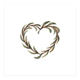 Olive branch heart (Print Only) thumbnail
