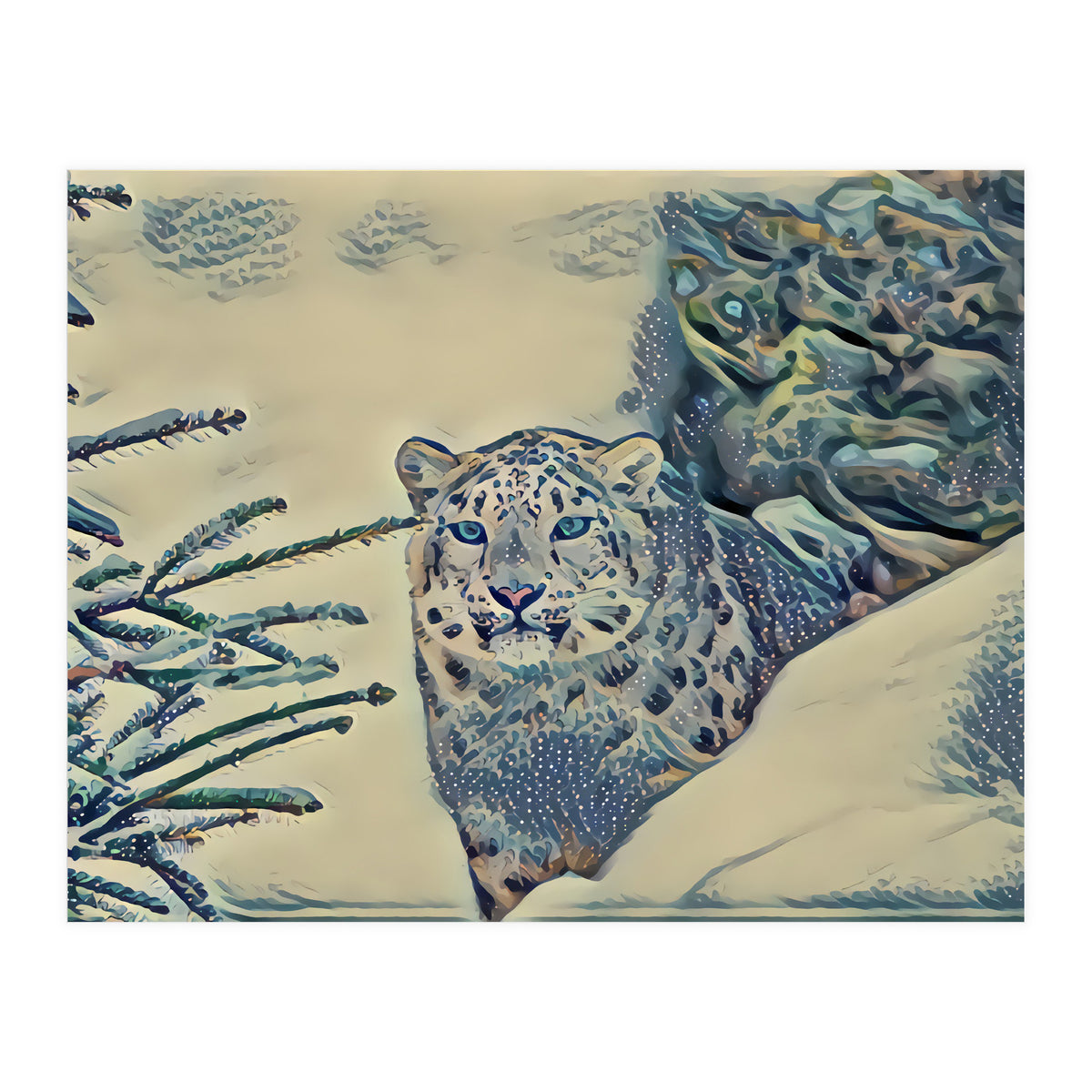 Snow Leopard (Print Only)