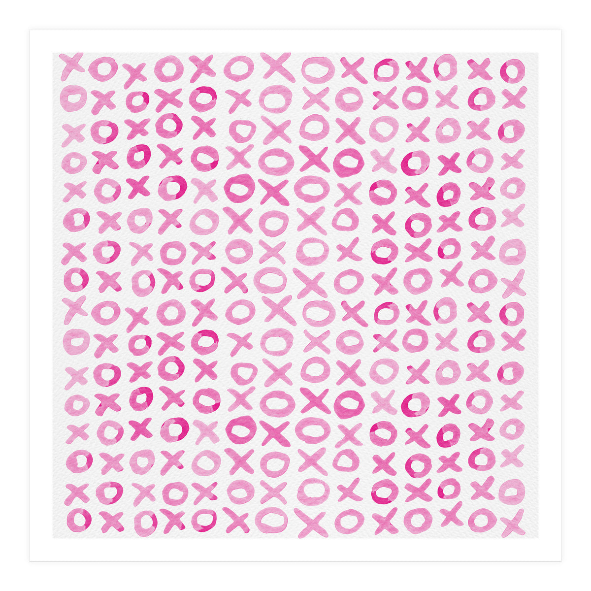 Valentines Day Xoxo - Pink (Print Only)