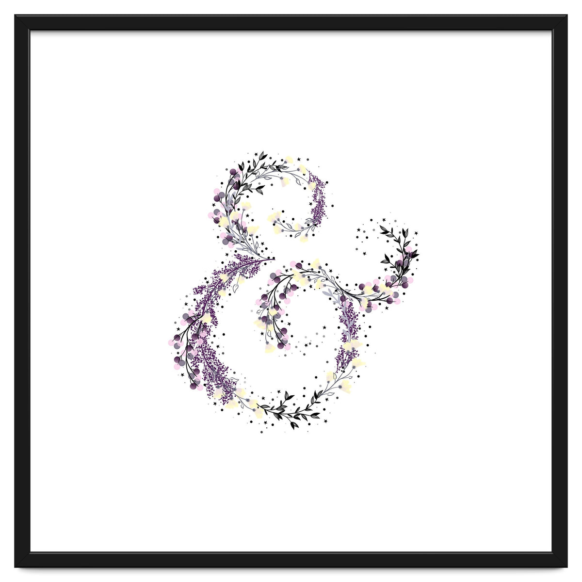 Floral Ampersand