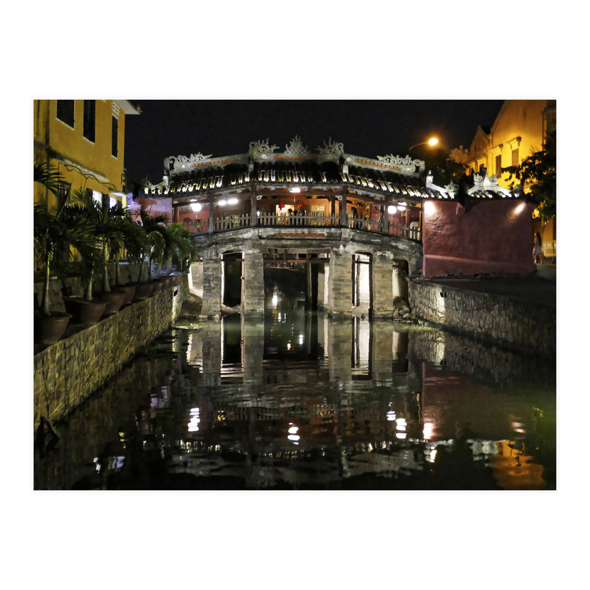 The Japanese Bridge. (Print Only)