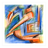 Emersions In Blue And Orange (Print Only) thumbnail