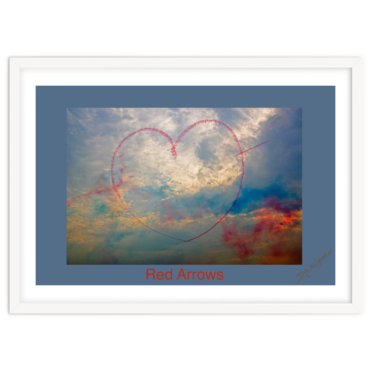 Myarthaus Poster Red Arrows 1