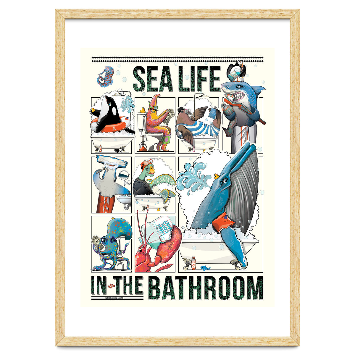 Sea Life in the Bathroom