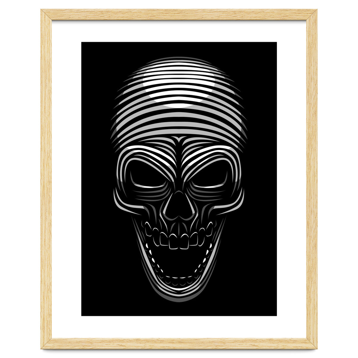 Lines Skull