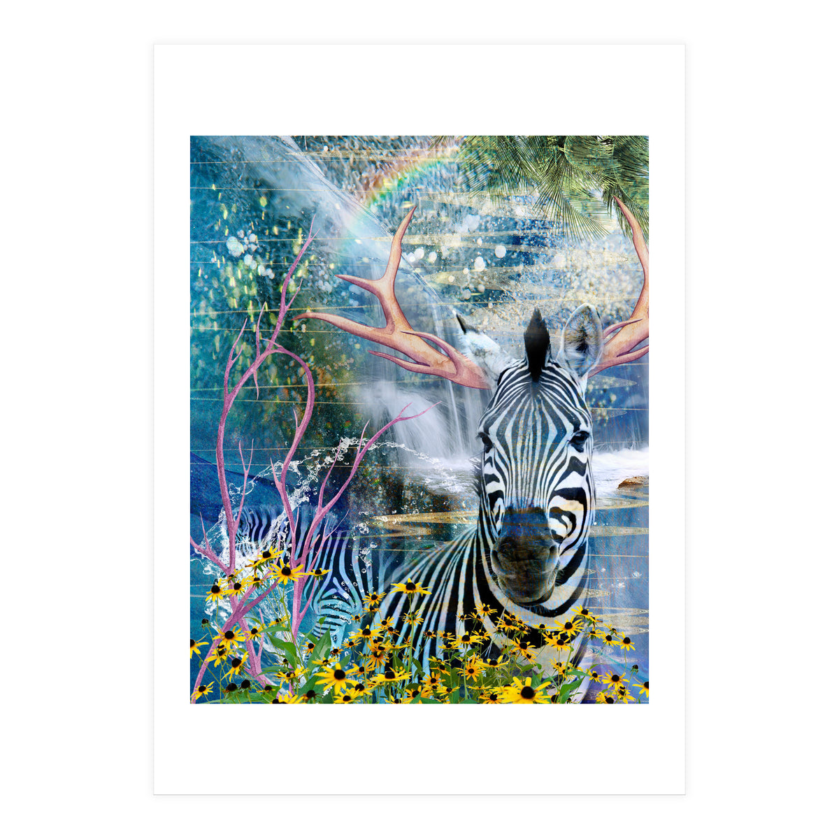 Zebralope (Print Only)