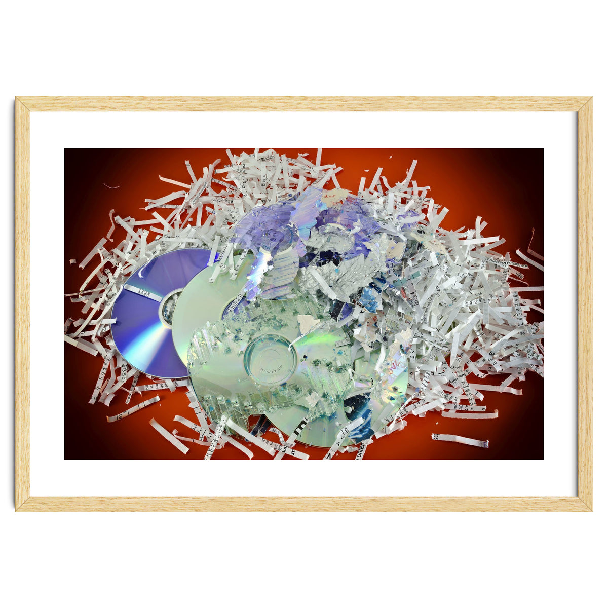 Destroyed information