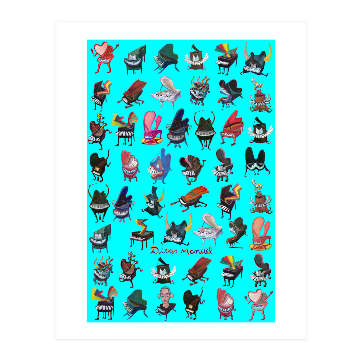 Pianos Pianos 2 (Print Only)