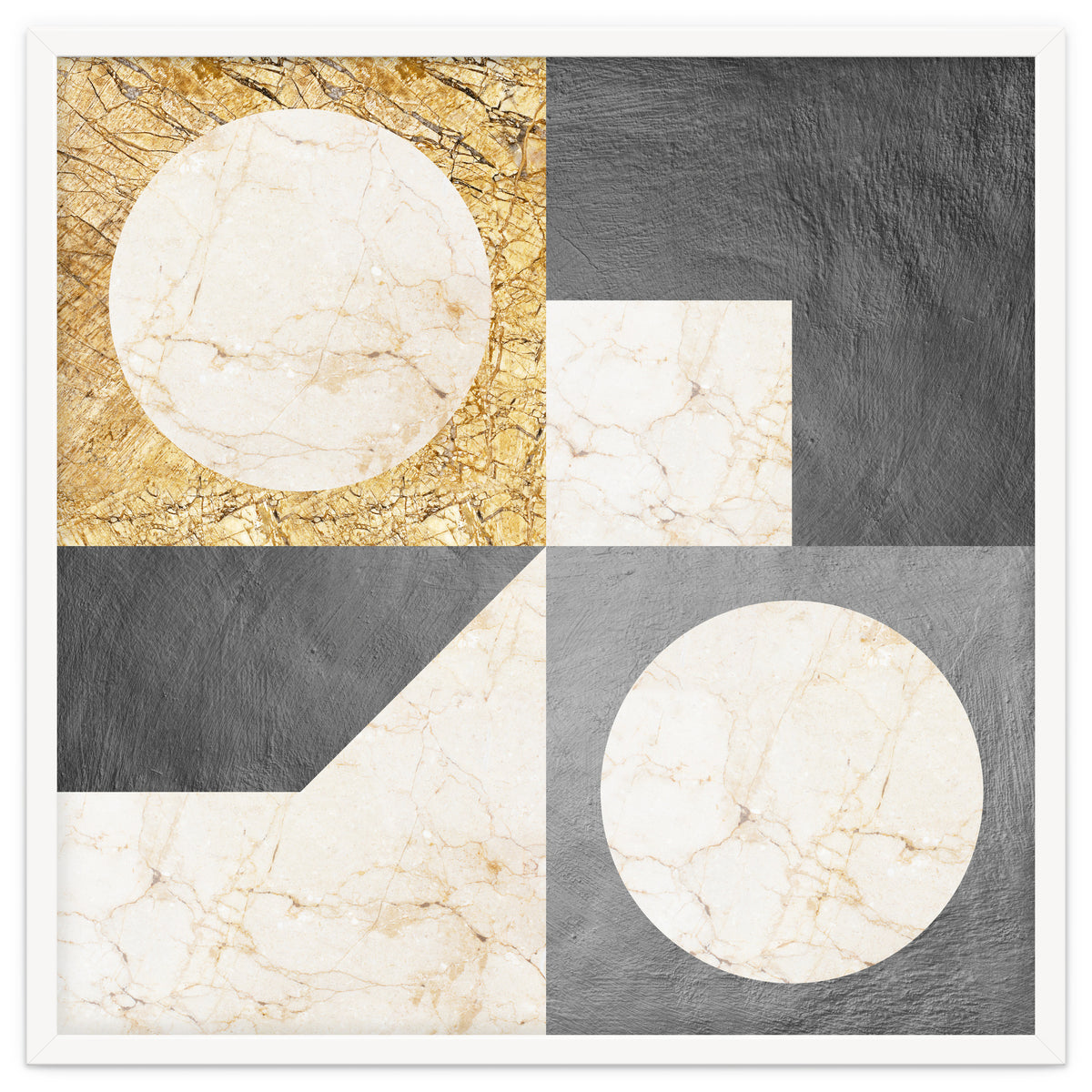 Marble and gold VI