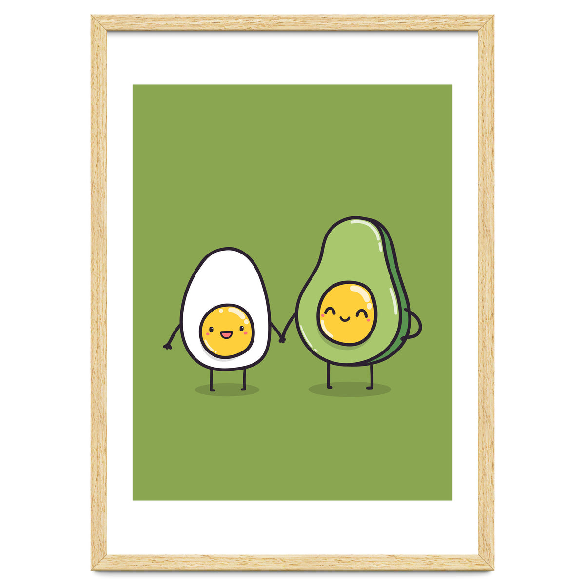 Egg Avocado best friends