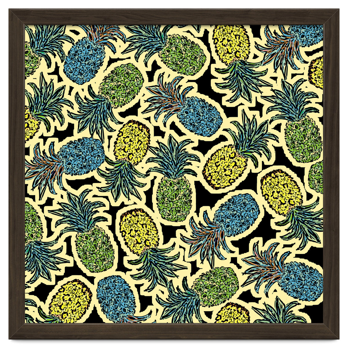 Pineapple Pandemonium Retro Tone